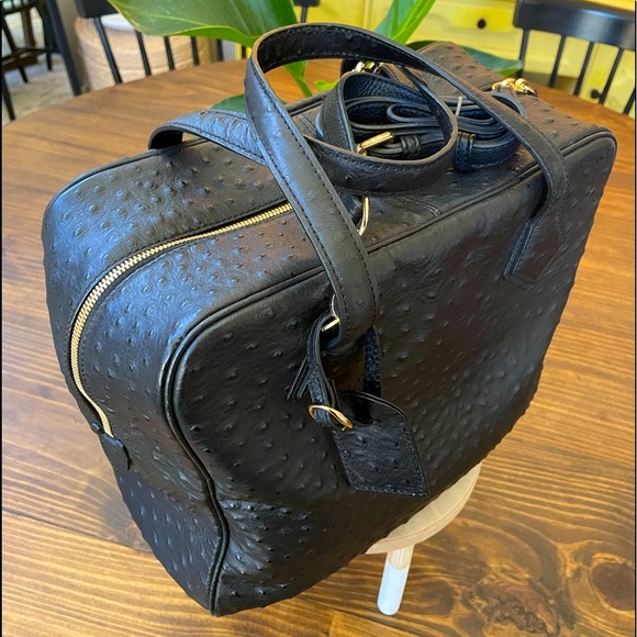 Thavma - Christa Ostrich-Embo Tote Bag - Picture 6 of 12